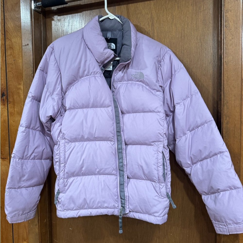 The North Face Lavender Puffer Jacket